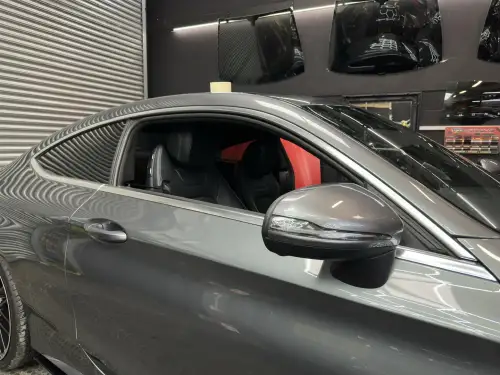 Click Here To Enlarge This Photo Of Full Mercedes Dechrome Transformation In Stamford 
