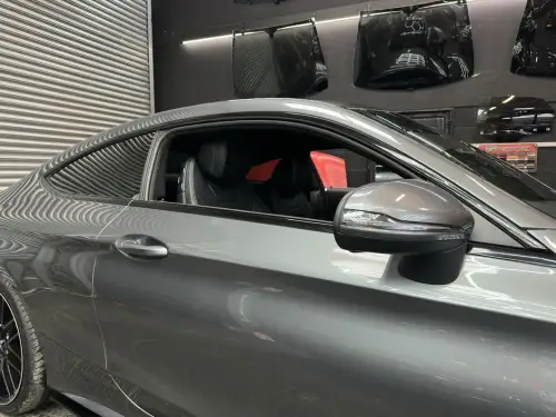 Click Here To Enlarge This Photo Of Full Mercedes Dechrome Transformation In Stamford 